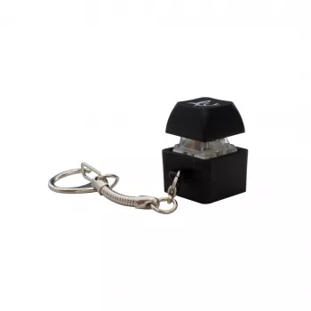 White Shark KEYCHAIN Promo Black Mechanical Switches