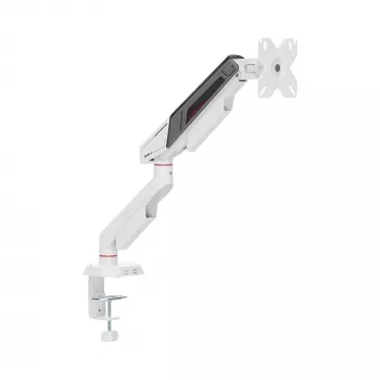 White Shark KHUFU-I GMS-3210 Single Monitor Desktop Mount for 17 inch-32 inch Screens, Black