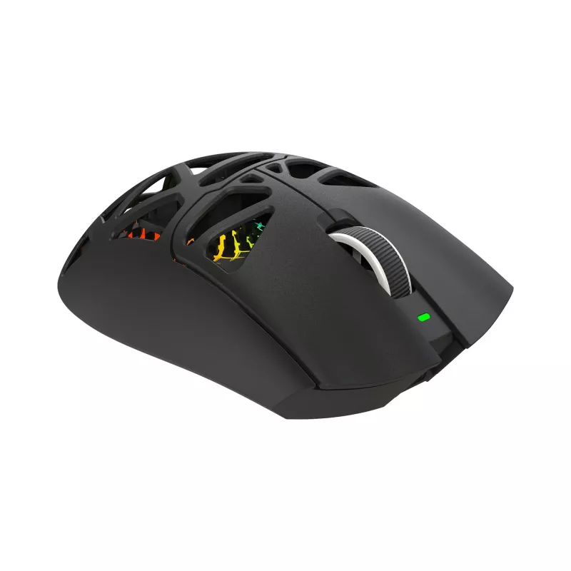 White Shark MORIEN WGM-5025 Black Wired Optical Gaming Mouse, 7200 DPI, 7 Programmable Buttons, RGB Backlight, Right-Handed