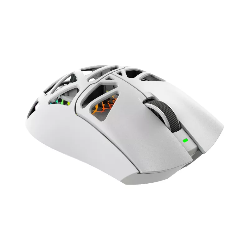 White Shark MORIEN WGM-5025 Wired Gaming Mouse, Up to 12800 DPI, RGB, White