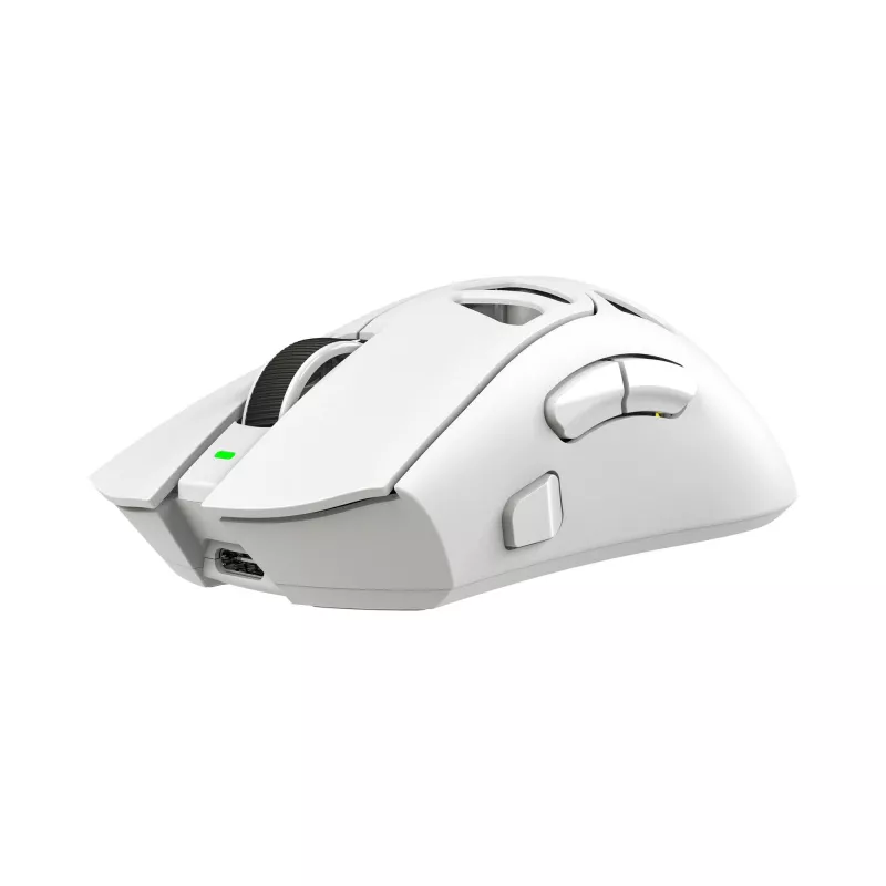 White Shark MORIEN WGM-5025 Wired Gaming Mouse, Up to 12800 DPI, RGB, White
