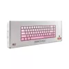 White Shark NUNCHAKU-P-US-RED.SW TKL Mechanical Gaming Keyboard - 87 Keys, Outemu Red Switches, RGB Backlit, Pink