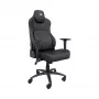 White Shark SPEEDWAY Gaming Chair, Black PU Leather, 2D Armrests, 180° Recline