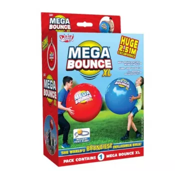 Wicked Vision Mega Bounce XL Inflatable Play Ball - 80 cm Rainbow