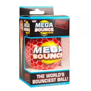 Wicked Vision Mega Bounce XTR Hyper-Elastic Polymer Bouncing Ball - Extreme Bounce Over 100ft - Assorted