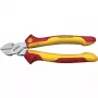 Wiha 43458 Professional electric Diagonal Cutter 200 mm, VDE Insulated, Red/Yellow