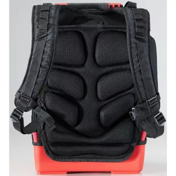 Wiha 45528 Electrician's Tool Backpack Set, 28-Piece, 385 x 260 x 530 mm, Black/Red