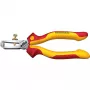 WIHA Professional Electric Automatic Insulation Stripper 0.08-16 mm² (28-5 AWG), Red/Yellow, 160 mm