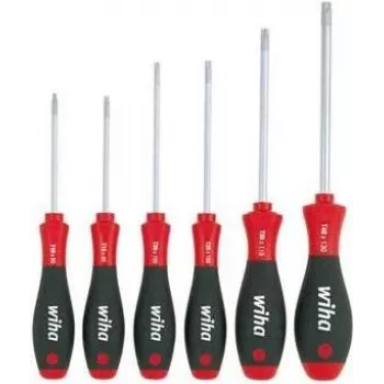 Wiha SoftFinish TORX Screwdriver Set, 6-Piece (T10-T40) 27746