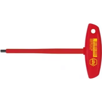 Wiha VDE Insulated Hex Screwdriver, 8 mm, 150 mm Blade, SoftFinish Electric Handle 27931