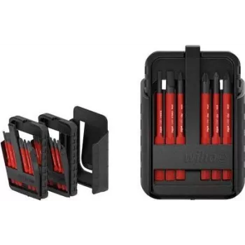 Wiha VDE Interchangeable Blade Screwdriver Set 12-Piece slimBit electric SB2831B951