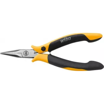Wiha Z 36 0 04 VDE Insulated Needle Nose Pliers 200mm Black/Yellow 26799