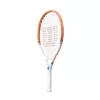 Wilson Roland Garros Elite Junior 21 Tennis Racket - 3 1/2 Grip, Blue/Clay/White, Pre-Strung, Head Cover
