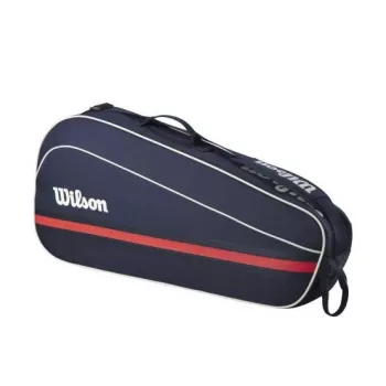 Wilson Team 3PK Tennis Bag Navy/Red