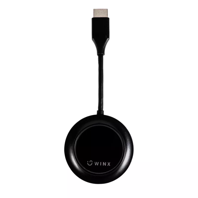 WINX CAST More HDMI Wireless Display Transmitter, 5G, 1080p@60Hz, 30m, USB-C Powered, Black