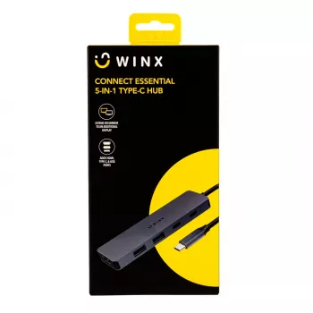 WINX CONNECT Essential 5-in-1 Type-C Hub