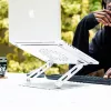 WINX DO Ergo Multi-Adjustable Laptop Stand, Aluminium, Silver, 10-17 inch, Foldable, Height & Angle Adjustable