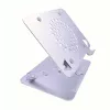 WINX DO Ergo Multi-Adjustable Laptop Stand, Aluminium, Silver, 10-17 inch, Foldable, Height & Angle Adjustable