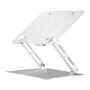 WINX DO Ergo Multi-Adjustable Laptop Stand, Aluminium, Silver, 10-17 inch, Foldable, Height & Angle Adjustable