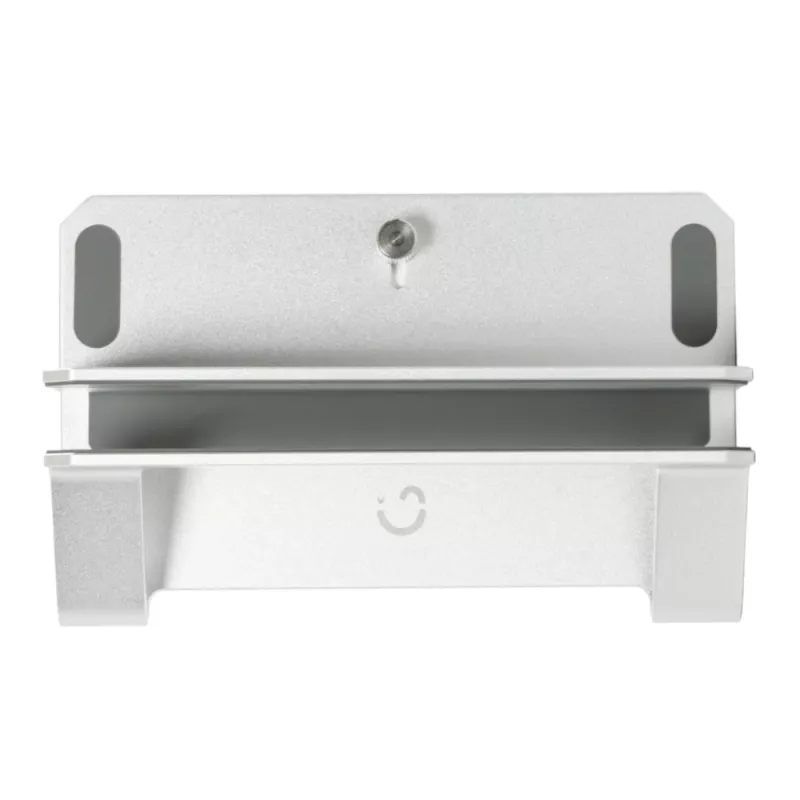 WINX DO Ergo Vertical Laptop Stand - Space Grey Aluminium, Adjustable Width 10-30mm, Anti-Slip, Desktop Organiser