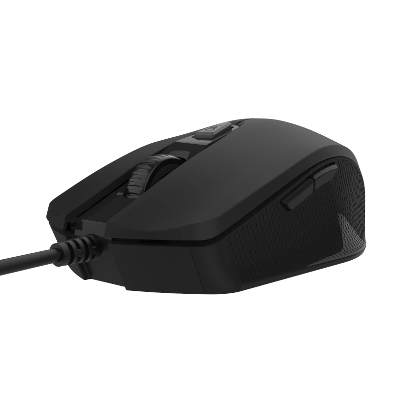 WINX DO ESSENTIAL Wired Mouse - 1000 DPI Optical, USB, Ambidextrous, Black