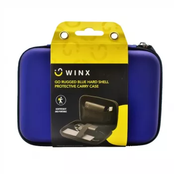 Winx Go Rugged Hardshell Protective Carry Case for Nintendo Switch / OLED - Blue