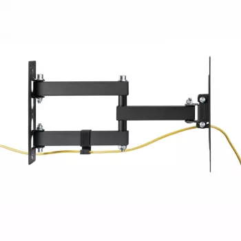 WINX MOUNT Pro Full Motion TV Bracket for 32 inch-70 inch TVs, Dual Arm, 40kg, VESA up to 600x400, Black