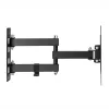 WINX MOUNT Pro Full Motion TV Bracket for 32 inch-70 inch TVs, Dual Arm, 40kg, VESA up to 600x400, Black