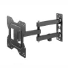 WINX MOUNT Pro Full Motion TV Bracket for 32 inch-70 inch TVs, Dual Arm, 40kg, VESA up to 600x400, Black
