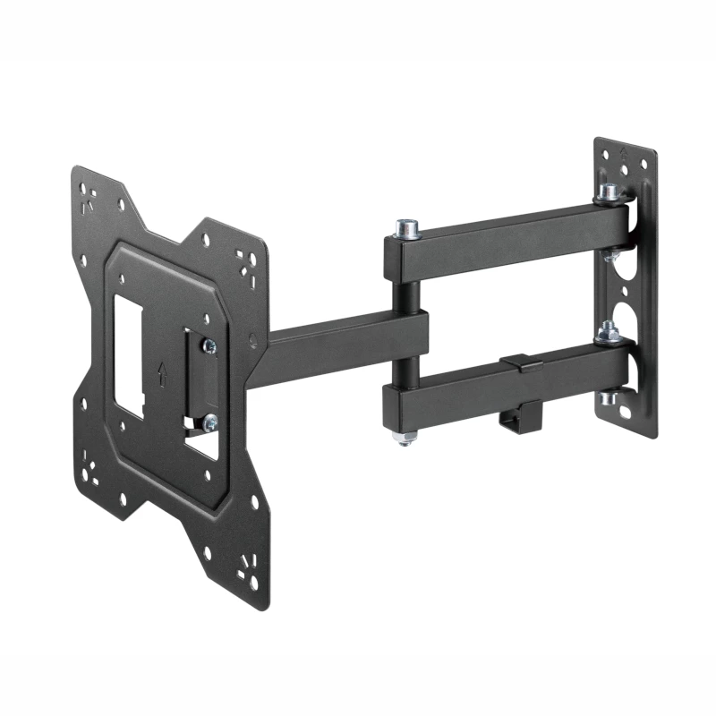 WINX MOUNT Pro Full Motion TV Bracket for 32 inch-70 inch TVs, Dual Arm, 40kg, VESA up to 600x400, Black