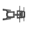 WINX MOUNT Ultra Full Motion TV Bracket for 32-70 inch Screens, 40kg Load, Dual Arm, VESA 200x200 to 600x400, Swivel ±60°, Tilt +5°/-15°