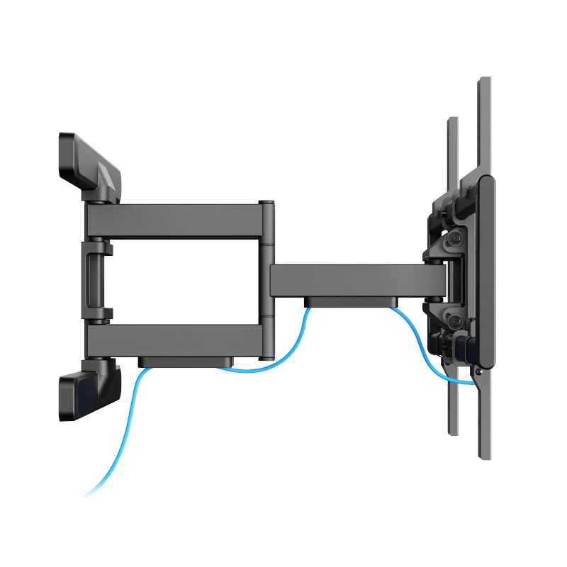 WINX MOUNT Ultra Full Motion TV Bracket for 32-70 inch Screens, 40kg Load, Dual Arm, VESA 200x200 to 600x400, Swivel ±60°, Tilt +5°/-15°