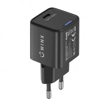 WINX POWER Essential Type-C 20W GaN Wall Charger - White