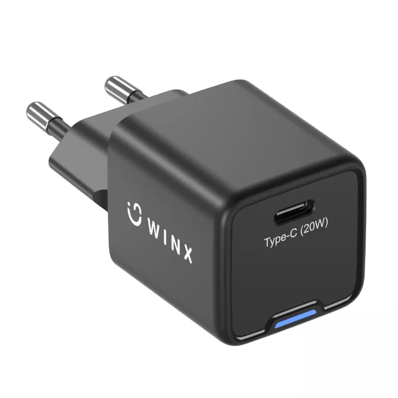 WINX POWER Essential Type-C 20W GaN Wall Charger - White