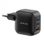 WINX POWER Max 65W GaN Wall Charger - 2x USB-C PD, 1x USB-A QC, Black