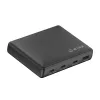 WINX POWER Ultra 140W GaN Desktop Charger - 2x USB-C PD 100W + USB-A QC 22.5W, Black