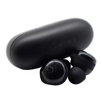 WINX VIBE Active 2 TWS Earbuds – Wireless Bluetooth 5.3 In-Ear Headphones with Charging Case, IPX4 Water Resistance, ENC Microphone, Touch Controls, Low Latency Gaming Mode, 24-Hour Total Playtime, Black