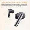 WINX VIBE More Adaptive ANC Earpods Wireless Bluetooth 5.3 Earbuds with Dual-Mic ENC, Gaming Mode, IPX4, USB-C Charging Case, 30H Total Playtime, Black