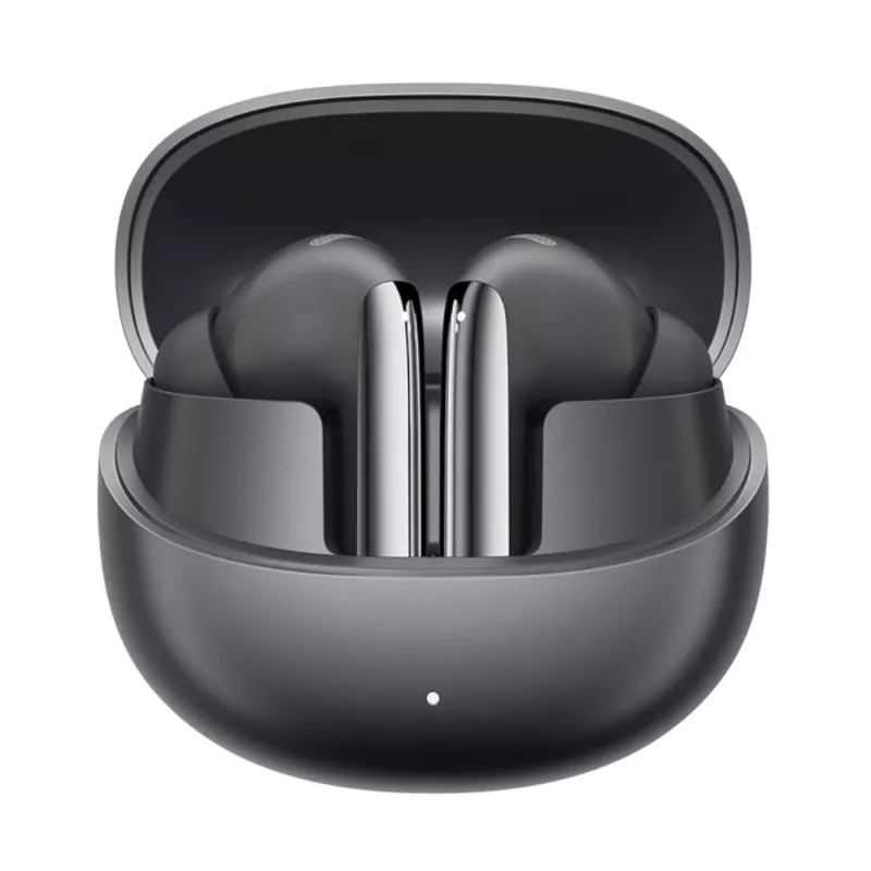 WINX VIBE More Adaptive ANC Earpods Wireless Bluetooth 5.3 Earbuds with Dual-Mic ENC, Gaming Mode, IPX4, USB-C Charging Case, 30H Total Playtime, Black
