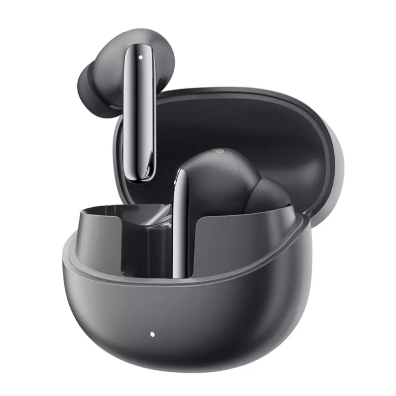 WINX VIBE More Adaptive ANC Earpods Wireless Bluetooth 5.3 Earbuds with Dual-Mic ENC, Gaming Mode, IPX4, USB-C Charging Case, 30H Total Playtime, Black