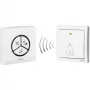Wireless Doorbell VIRONE DB-3 Battery-Free Button, Learning System, 80m