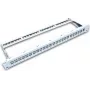 Wirewin 24-Port Keystone Unloaded Patch Panel, 19 inch, Grey, Shielded (TKS PANEL 24)