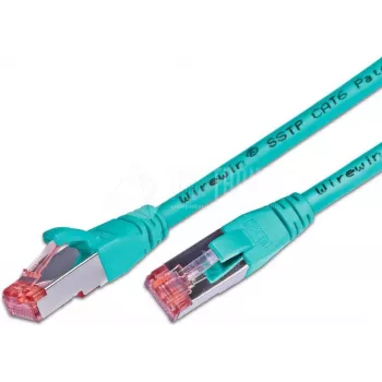 Wirewin S/FTP CAT6 0.5m Network Cable, Turquoise (PKW-PIMF-KAT6 0.5 TK)