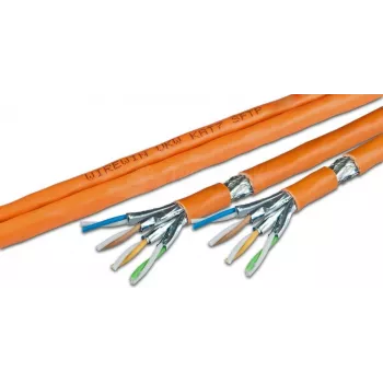 Wirewin VKW SFTP K7 LSOH3 500DXB Cat.7 S/FTP Bulk Network Cable, 500 m, Orange, LSOH3