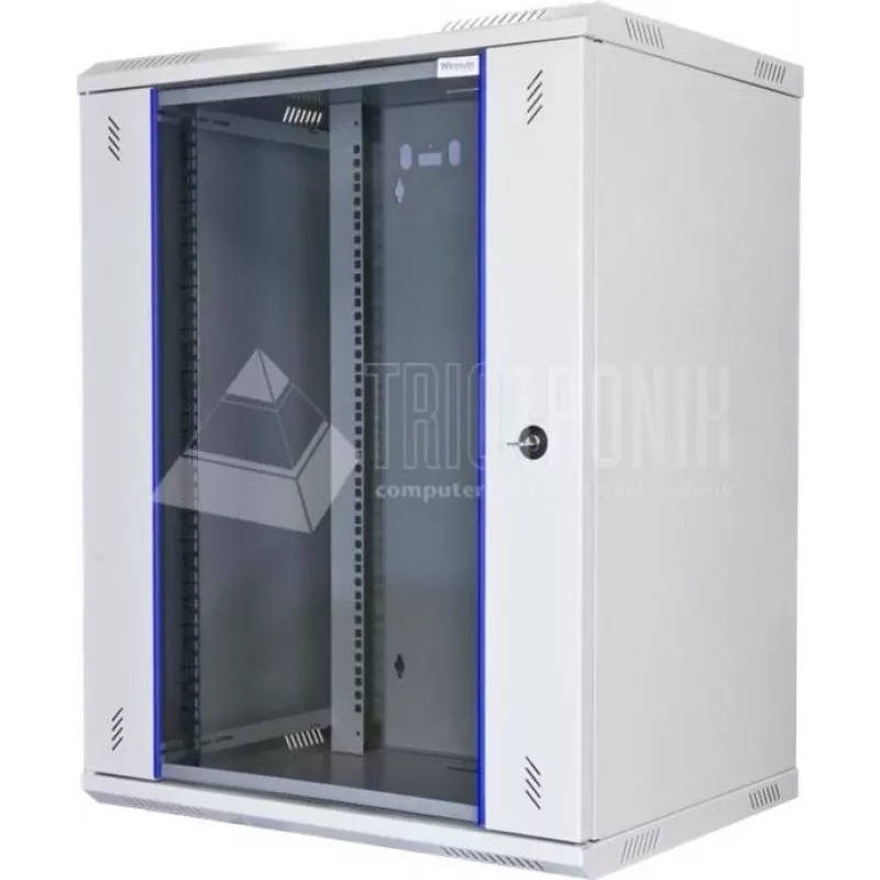 Wirewin WCAB PS2 600X450X15U Wall-Mounted Rack 15U Grey