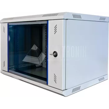 Wirewin WCAB PS2 600X450X15U Wall-Mounted Rack 15U Grey
