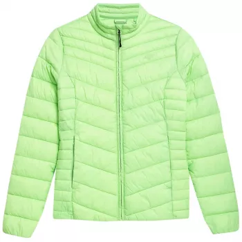 4F Women's Down Jacket F094 Green 600 Fill Power DWR Regular Fit