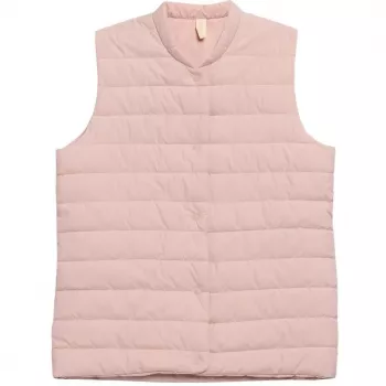 Women's Light Pink Padded Vest Outhorn HOL22 KUDP600 56S Size S