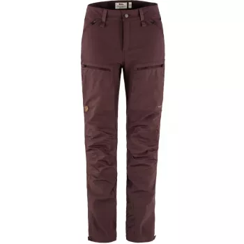 Women's Trekking Pants Fjallraven Black Size 42
