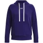 Women's Under Armour Rival Fleece HB Hoodie Midnight Navy/White